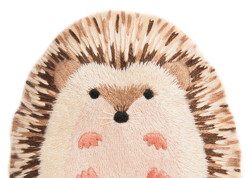 Hedgehog Embroidery Doll Kit