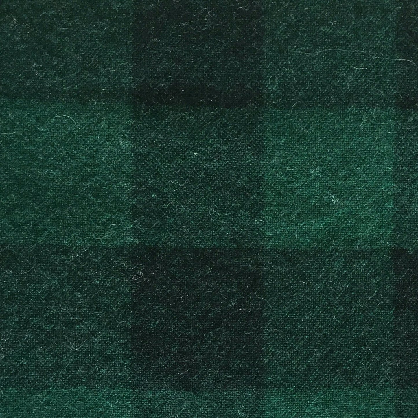 Wool Fabric Worms - Green Plaid
