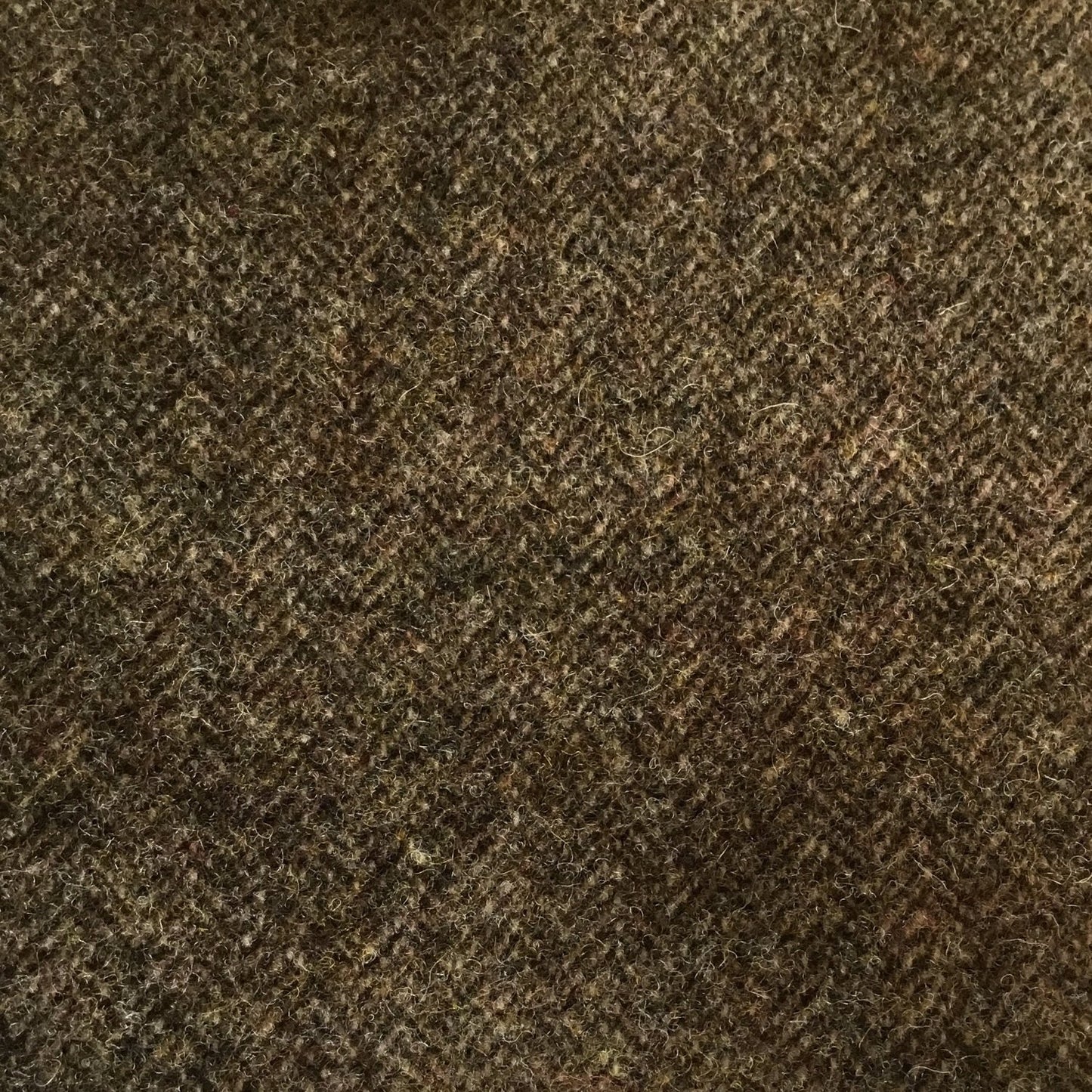 Wool Fabric  - Brown Tweed